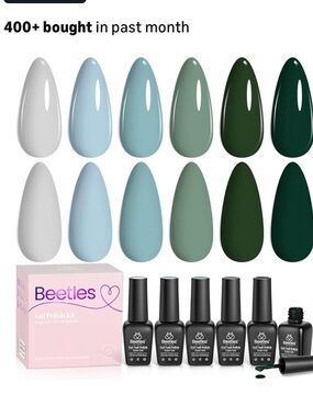 Beetles 6-Color Gel Nail Polish Set